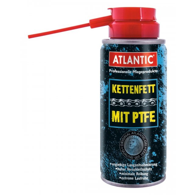 ATLANTIC - Kettenfett Atlantic mit PTFE 150ml, Sprühdose, mit Schnorchel