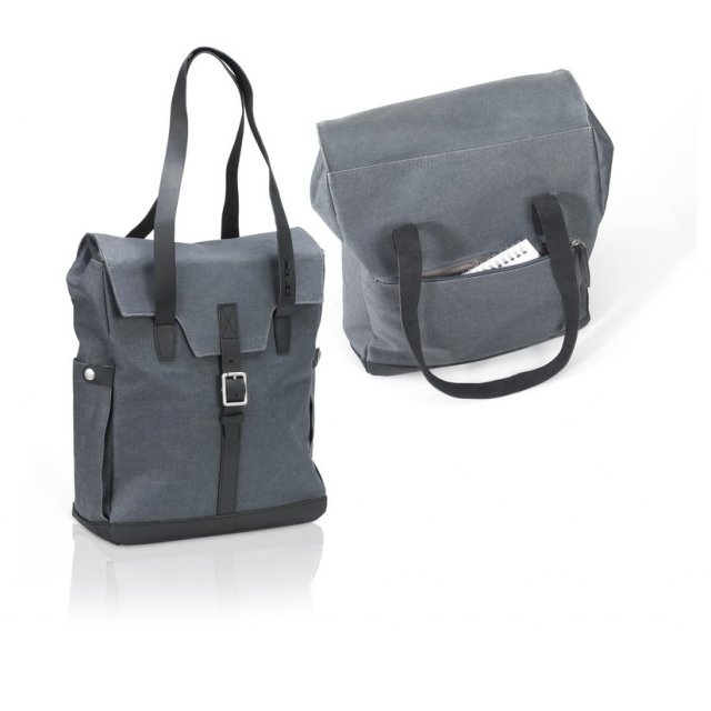 XLC Shoppingbag ´Community Line´ slate grey 32x13x39cm 15Liter
