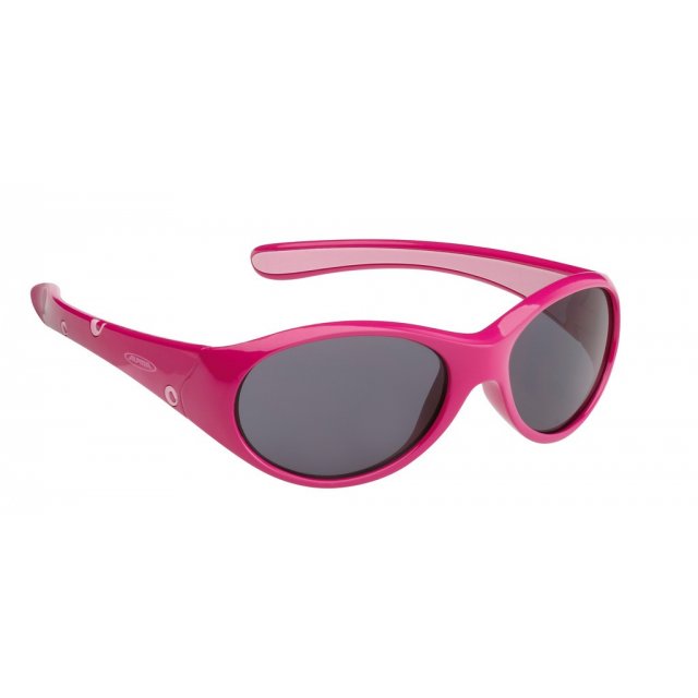 Alpina - Sonnenbrille Alpina Flexxy Girl Rahmen pink/rose Glas schwarz S3