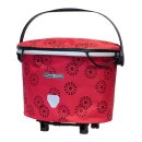 ORTLIEB Up-Town Rack Design - Floral red