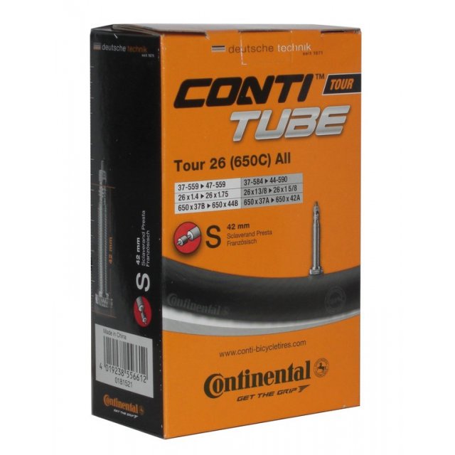Continental - Schlauch Conti Tour 26 26x1 1/8-1.75Zoll 37/47-559/597 SV 42mm