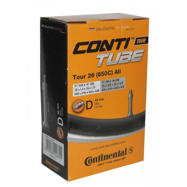Continental - Schlauch Conti Tour 26 26x1 1/8-1.75Zoll 37/47-559/597 DV 40mm
