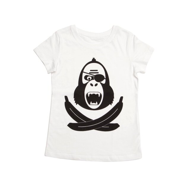King Kong - Pirate Shirt Kids white